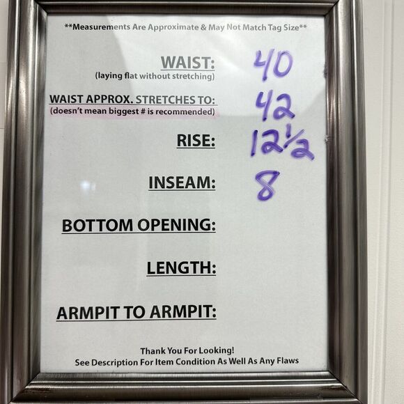 Torrid Shorts 20 Bermuda Relaxed Midrise Wild West Blue Denim Button Fly NEW - Picture 9 of 9